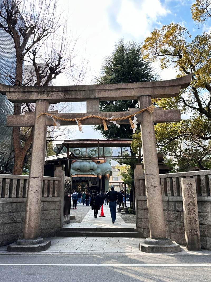 大阪景點-難波八阪神社