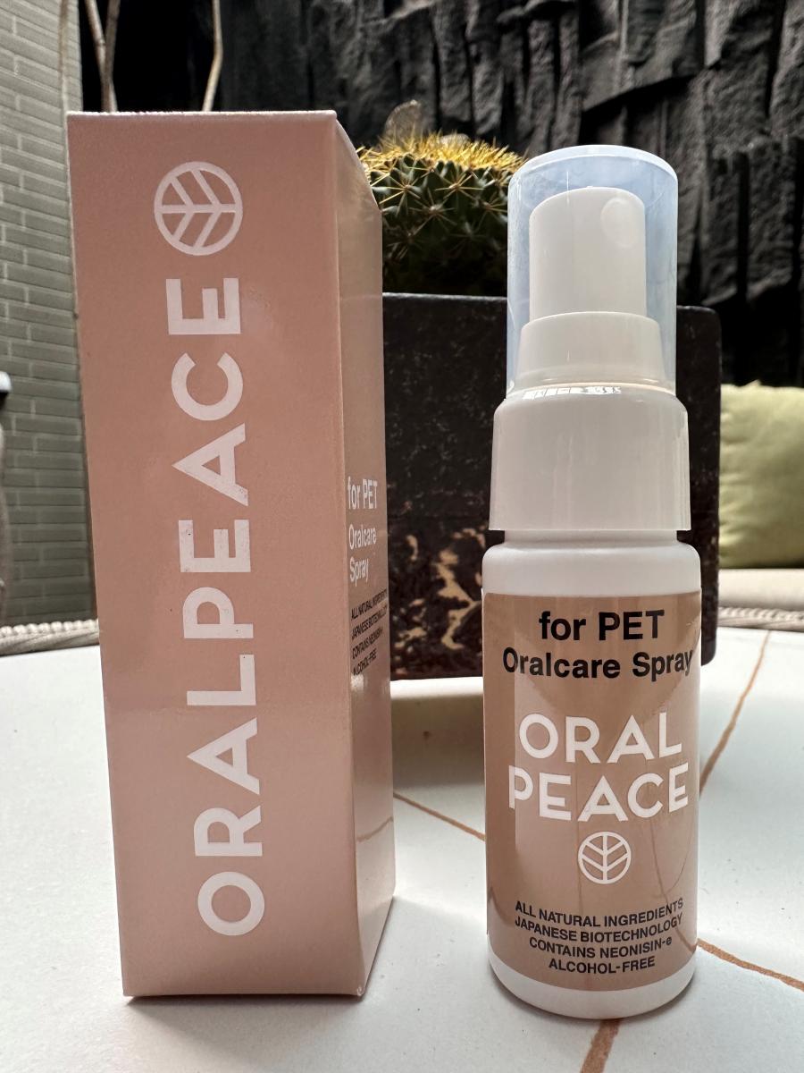 ORALPEACE口樂平「日本專利寵物口內噴霧」