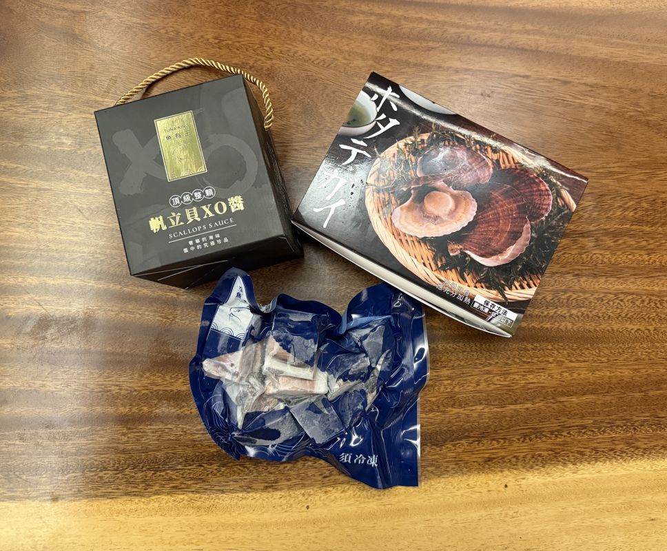 『魚有王』嚴選海鮮:高品質美味輕鬆上桌,滿足全家味蕾!|魚有王 X 姐夫嚴選 - 第1張圖 精選食材日本北海道扇貝、帆立貝XO醬與鮪魚鳳尾丁